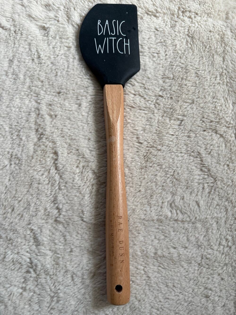 Rae Dunn Basic Witch Black Spatula